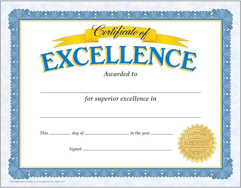 Quality Certificate image